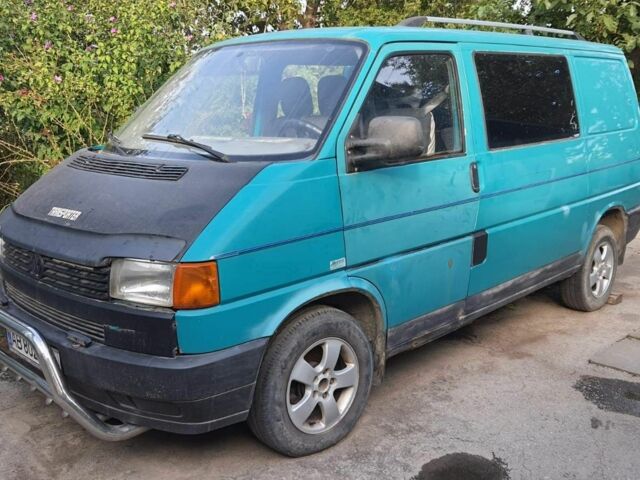 Зелений Фольксваген Transporter, об'ємом двигуна 2.4 л та пробігом 658 тис. км за 4000 $, фото 1 на Automoto.ua
