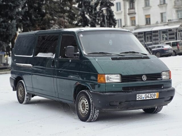 Зеленый Фольксваген Transporter, объемом двигателя 2.5 л и пробегом 340 тыс. км за 2750 $, фото 1 на Automoto.ua