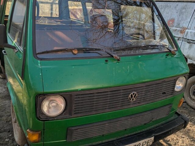 Зеленый Фольксваген Transporter, объемом двигателя 1.6 л и пробегом 400 тыс. км за 700 $, фото 1 на Automoto.ua