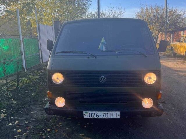 Зеленый Фольксваген Transporter, объемом двигателя 1.6 л и пробегом 426 тыс. км за 2600 $, фото 1 на Automoto.ua