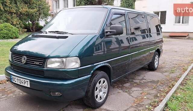 Зелений Фольксваген Transporter, об'ємом двигуна 2.5 л та пробігом 389 тис. км за 7000 $, фото 1 на Automoto.ua