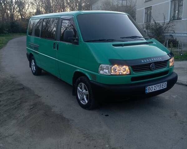 Зеленый Фольксваген Transporter, объемом двигателя 2.46 л и пробегом 560 тыс. км за 5800 $, фото 1 на Automoto.ua