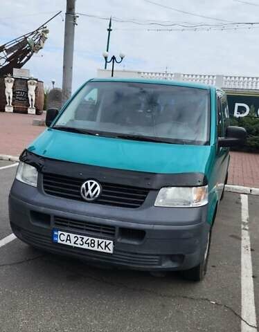 Зеленый Фольксваген Transporter, объемом двигателя 1.9 л и пробегом 340 тыс. км за 9200 $, фото 1 на Automoto.ua