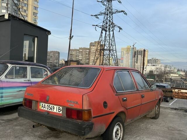Красный Вольво 340, объемом двигателя 1.4 л и пробегом 215 тыс. км за 496 $, фото 1 на Automoto.ua