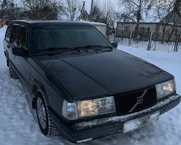 Чорний Вольво 740, об'ємом двигуна 2.3 л та пробігом 510 тис. км за 2550 $, фото 1 на Automoto.ua