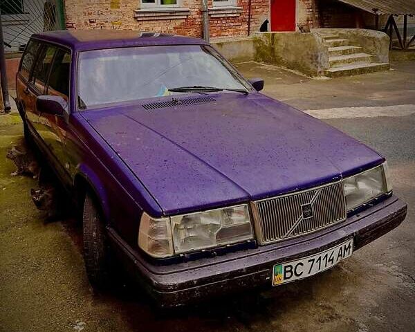 Синий Вольво 940, объемом двигателя 2.3 л и пробегом 326 тыс. км за 1750 $, фото 1 на Automoto.ua