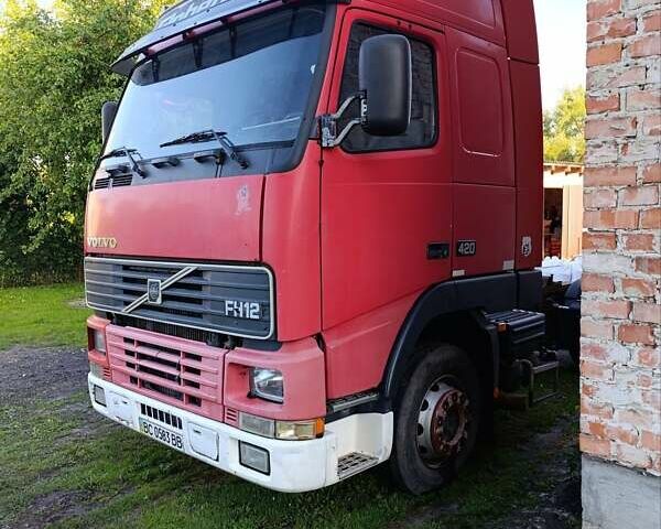 Красный Вольво FH 12, объемом двигателя 12.6 л и пробегом 2 тыс. км за 3900 $, фото 1 на Automoto.ua