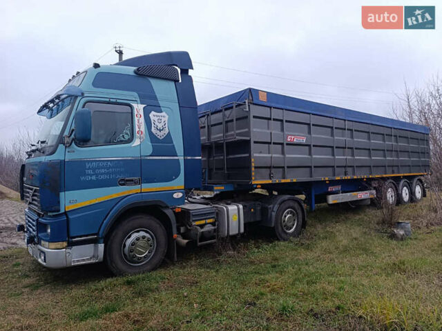 Синій Вольво FH 12, об'ємом двигуна 12 л та пробігом 100 тис. км за 22000 $, фото 1 на Automoto.ua
