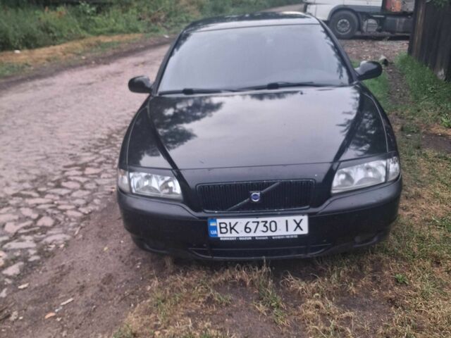 Черный Вольво С80, объемом двигателя 2.9 л и пробегом 280 тыс. км за 3700 $, фото 1 на Automoto.ua