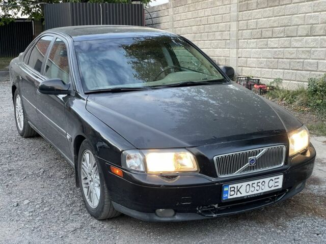 Чорний Вольво S80, об'ємом двигуна 2.8 л та пробігом 242 тис. км за 2008 $, фото 1 на Automoto.ua