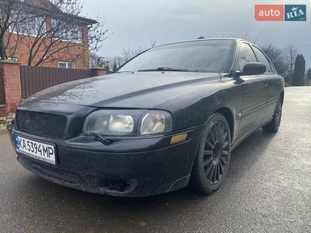 Черный Вольво С80, объемом двигателя 2.8 л и пробегом 368 тыс. км за 2550 $, фото 1 на Automoto.ua