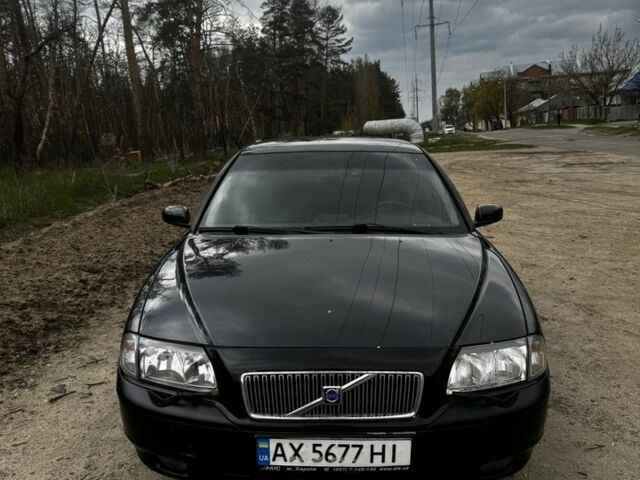 Чорний Вольво S80, об'ємом двигуна 2 л та пробігом 472 тис. км за 2700 $, фото 1 на Automoto.ua