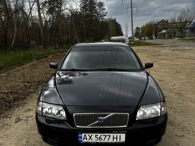 Чорний Вольво S80, об'ємом двигуна 2 л та пробігом 472 тис. км за 4500 $, фото 1 на Automoto.ua