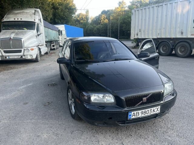 Чорний Вольво S80, об'ємом двигуна 2 л та пробігом 390 тис. км за 3102 $, фото 1 на Automoto.ua