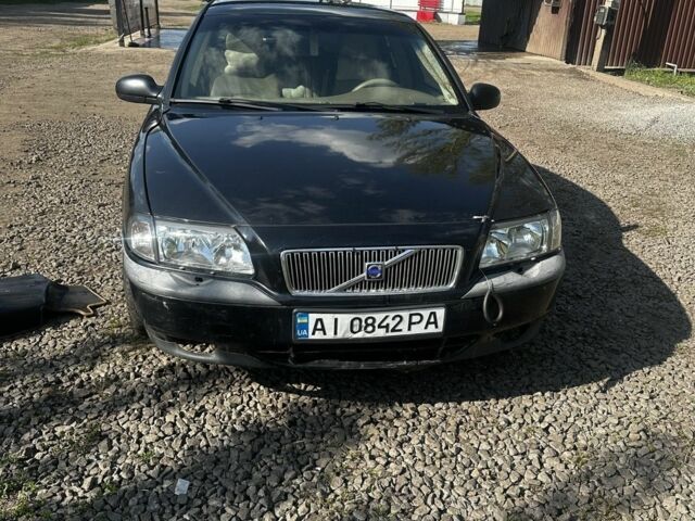 Черный Вольво С80, объемом двигателя 2.4 л и пробегом 257 тыс. км за 2300 $, фото 1 на Automoto.ua