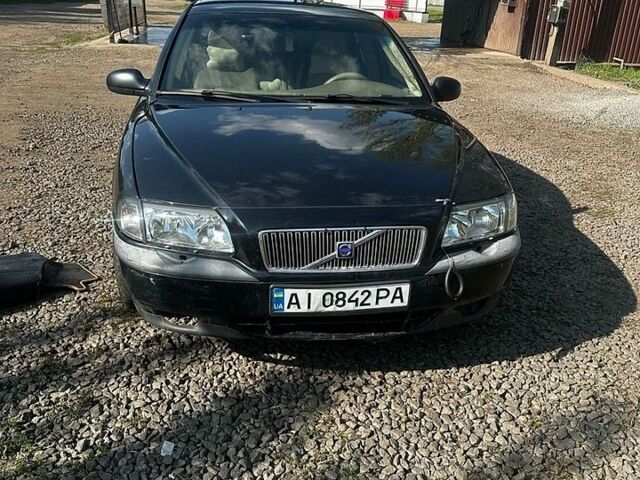 Черный Вольво С80, объемом двигателя 2.4 л и пробегом 257 тыс. км за 2300 $, фото 1 на Automoto.ua