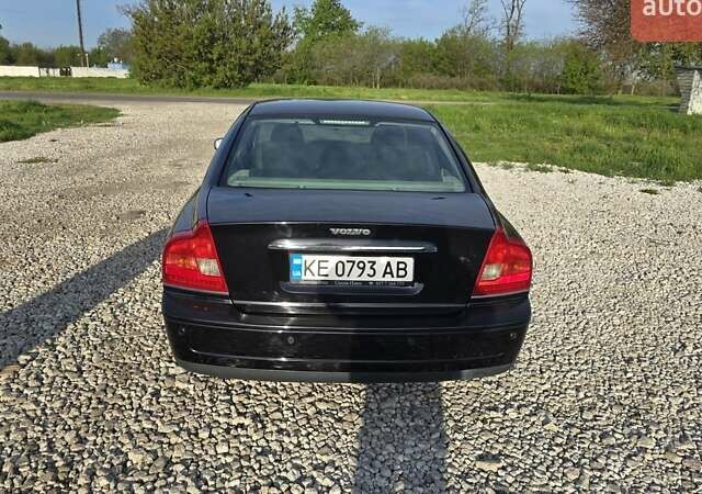 Черный Вольво С80, объемом двигателя 2.9 л и пробегом 226 тыс. км за 5500 $, фото 1 на Automoto.ua