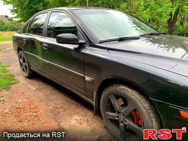 Черный Вольво С80, объемом двигателя 2.9 л и пробегом 321 тыс. км за 4400 $, фото 1 на Automoto.ua