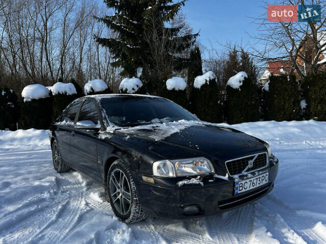 Черный Вольво С80, объемом двигателя 2.4 л и пробегом 267 тыс. км за 4750 $, фото 1 на Automoto.ua