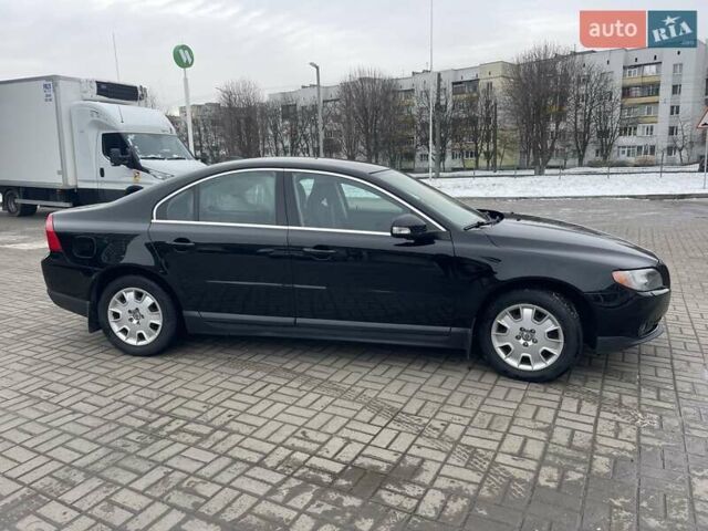 Черный Вольво С80, объемом двигателя 2.52 л и пробегом 270 тыс. км за 5400 $, фото 1 на Automoto.ua