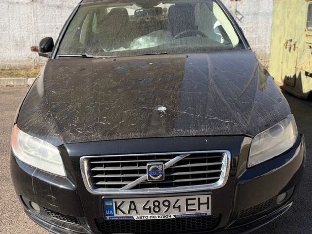 Черный Вольво С80, объемом двигателя 2.5 л и пробегом 146 тыс. км за 4350 $, фото 1 на Automoto.ua
