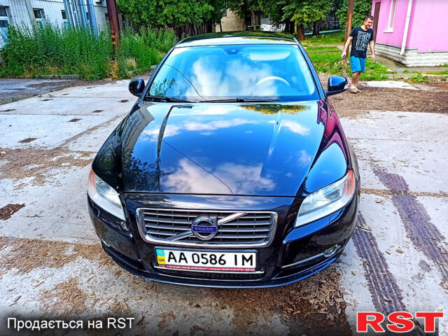 Черный Вольво С80, объемом двигателя 3 л и пробегом 237 тыс. км за 8500 $, фото 1 на Automoto.ua