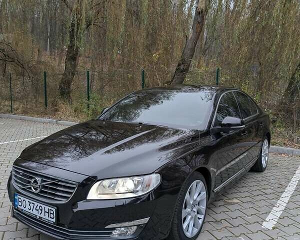 Черный Вольво С80, объемом двигателя 2 л и пробегом 136 тыс. км за 17300 $, фото 1 на Automoto.ua