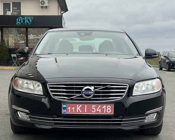 Черный Вольво С80, объемом двигателя 2 л и пробегом 120 тыс. км за 17000 $, фото 1 на Automoto.ua