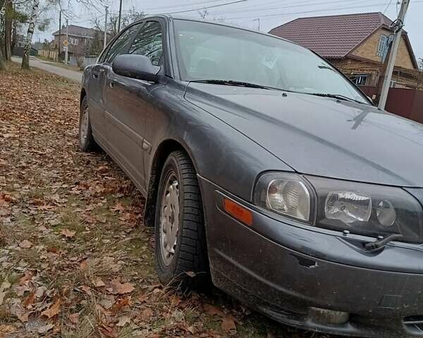 Сірий Вольво S80, об'ємом двигуна 2.44 л та пробігом 295 тис. км за 3000 $, фото 1 на Automoto.ua