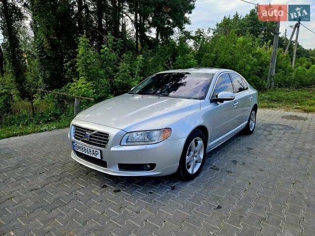 Серый Вольво С80, объемом двигателя 2.4 л и пробегом 201 тыс. км за 8800 $, фото 1 на Automoto.ua