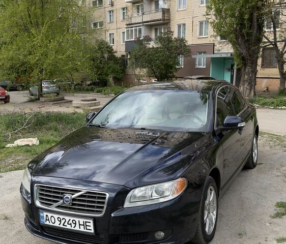 Синий Вольво С80, объемом двигателя 2.4 л и пробегом 292 тыс. км за 6600 $, фото 1 на Automoto.ua