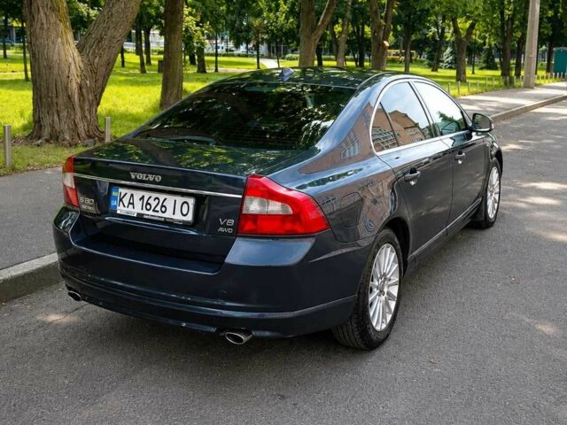 Синий Вольво С80, объемом двигателя 4.1 л и пробегом 290 тыс. км за 5899 $, фото 1 на Automoto.ua