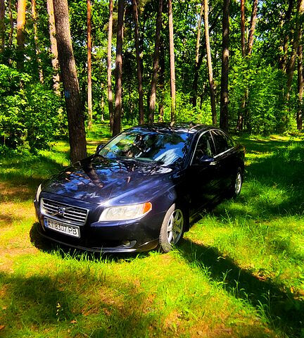 Синий Вольво С80, объемом двигателя 3.2 л и пробегом 315 тыс. км за 7200 $, фото 1 на Automoto.ua