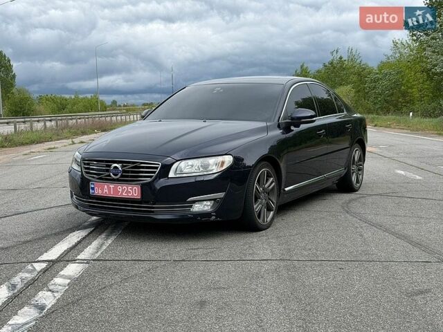 Синий Вольво С80, объемом двигателя 2 л и пробегом 190 тыс. км за 14800 $, фото 1 на Automoto.ua