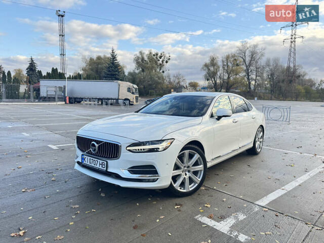 Вольво S90 2017 у Броварах на Automoto.ua Білий Вольво S90, об'ємом двигуна 1.97 л та пробігом 185 тис. км за 21500 $, фото 1 на Automoto.ua