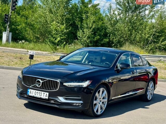 Черный Вольво С90, объемом двигателя 1.97 л и пробегом 170 тыс. км за 22500 $, фото 1 на Automoto.ua
