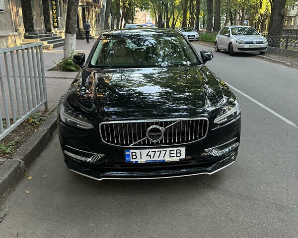 Черный Вольво С90, объемом двигателя 1.97 л и пробегом 129 тыс. км за 21500 $, фото 1 на Automoto.ua