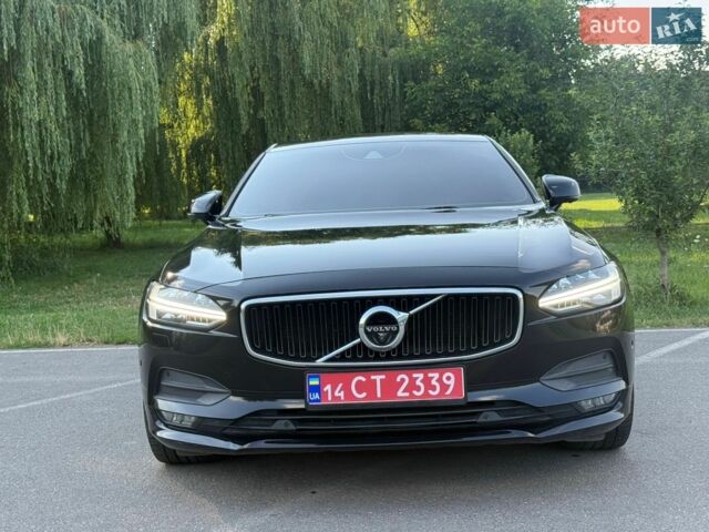 Чорний Вольво S90, об'ємом двигуна 2 л та пробігом 185 тис. км за 22500 $, фото 1 на Automoto.ua