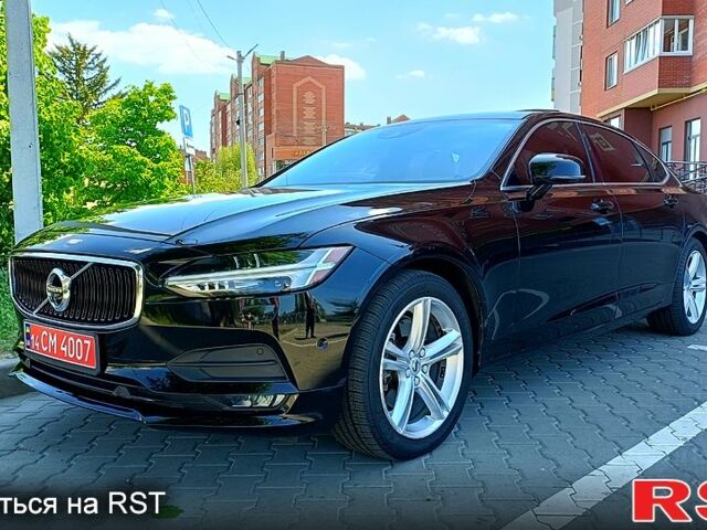 Черный Вольво С90, объемом двигателя 2 л и пробегом 154 тыс. км за 17800 $, фото 1 на Automoto.ua