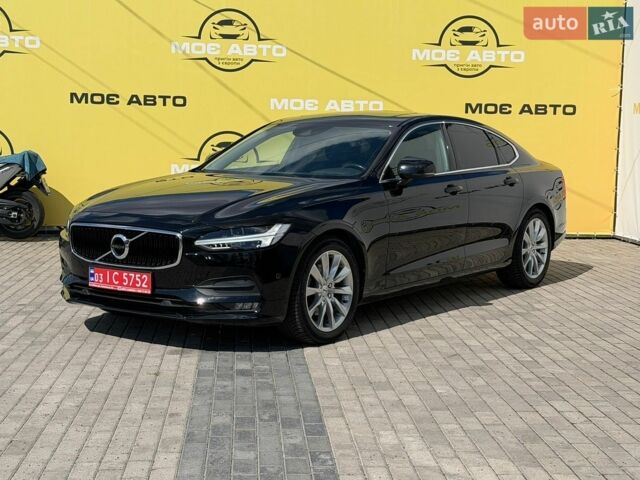 Черный Вольво С90, объемом двигателя 2 л и пробегом 187 тыс. км за 21500 $, фото 1 на Automoto.ua