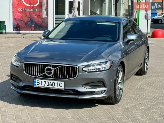 Сірий Вольво S90, об'ємом двигуна 1.97 л та пробігом 73 тис. км за 22500 $, фото 1 на Automoto.ua