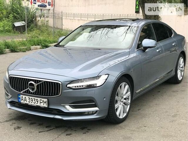 Сірий Вольво S90, об'ємом двигуна 2 л та пробігом 39 тис. км за 43900 $, фото 1 на Automoto.ua