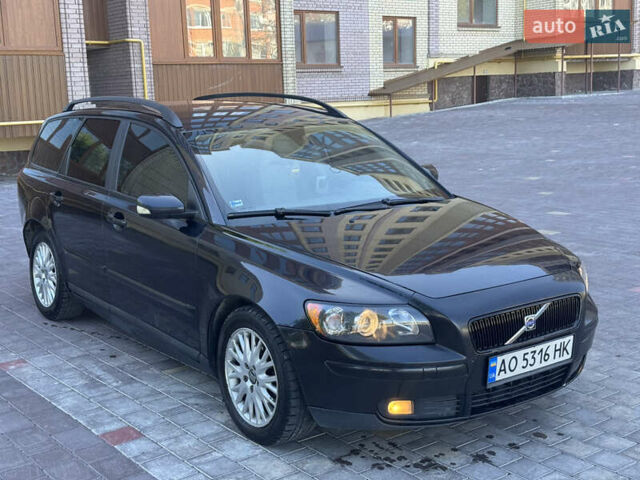 Чорний Вольво V50, об'ємом двигуна 2 л та пробігом 420 тис. км за 4350 $, фото 1 на Automoto.ua