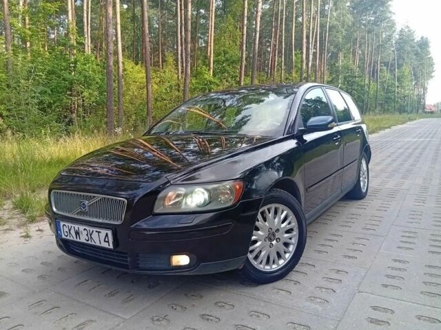 Чорний Вольво V50, об'ємом двигуна 2 л та пробігом 320 тис. км за 1495 $, фото 1 на Automoto.ua