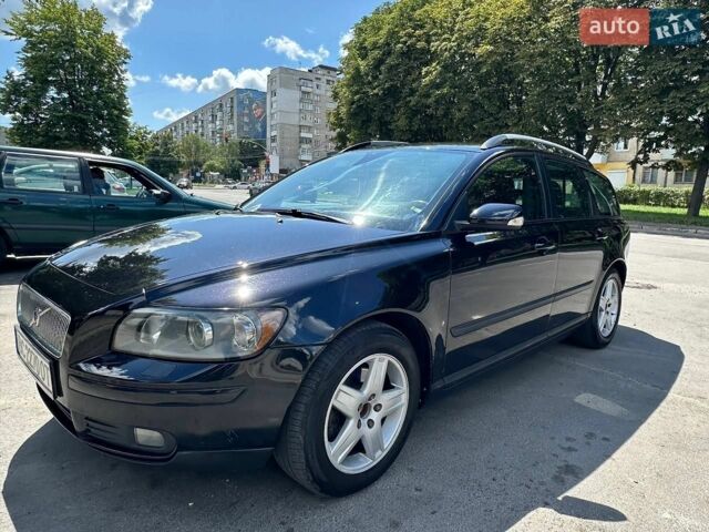 Чорний Вольво V50, об'ємом двигуна 2 л та пробігом 338 тис. км за 4799 $, фото 1 на Automoto.ua
