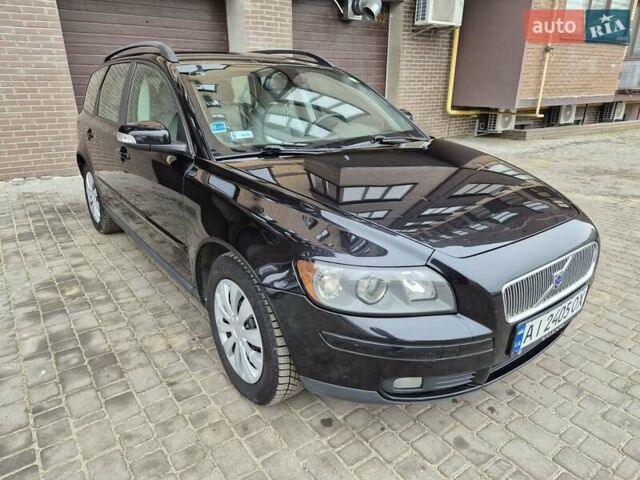 Чорний Вольво V50, об'ємом двигуна 2 л та пробігом 363 тис. км за 5700 $, фото 1 на Automoto.ua