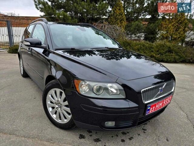 Черный Вольво В50, объемом двигателя 2 л и пробегом 240 тыс. км за 5980 $, фото 1 на Automoto.ua