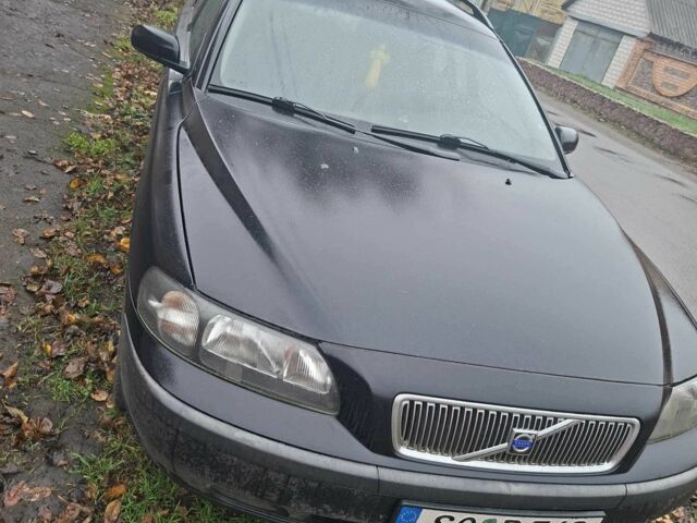 Черный Вольво В70, объемом двигателя 2.4 л и пробегом 380 тыс. км за 2700 $, фото 1 на Automoto.ua