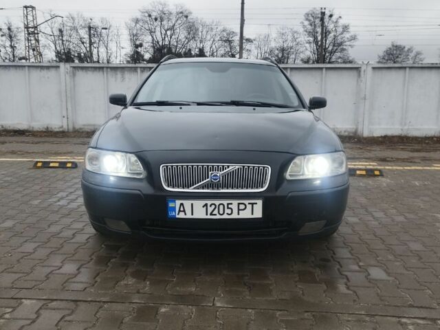 Чорний Вольво V70, об'ємом двигуна 2.4 л та пробігом 450 тис. км за 4100 $, фото 1 на Automoto.ua