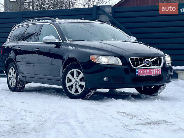 Черный Вольво В70, объемом двигателя 2.4 л и пробегом 288 тыс. км за 15290 $, фото 1 на Automoto.ua